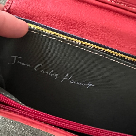 LA MARTINA Gorgeous nicely worn vintage designer Wallet, soft leather - Picture 6 of 6